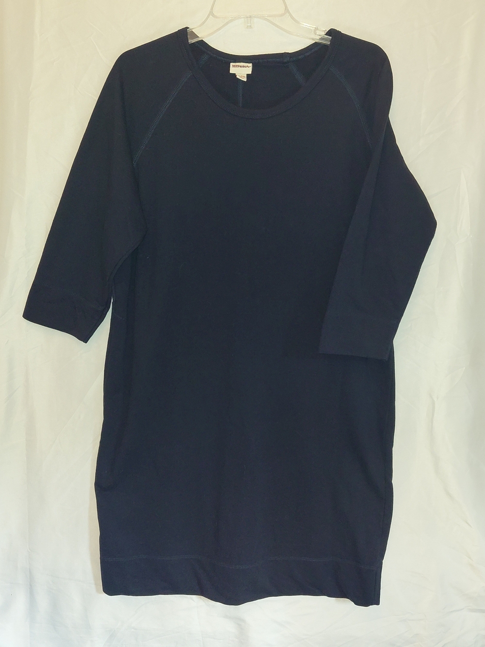 Merona Women's Navy Crewneck Sweatshirt Dress #2547